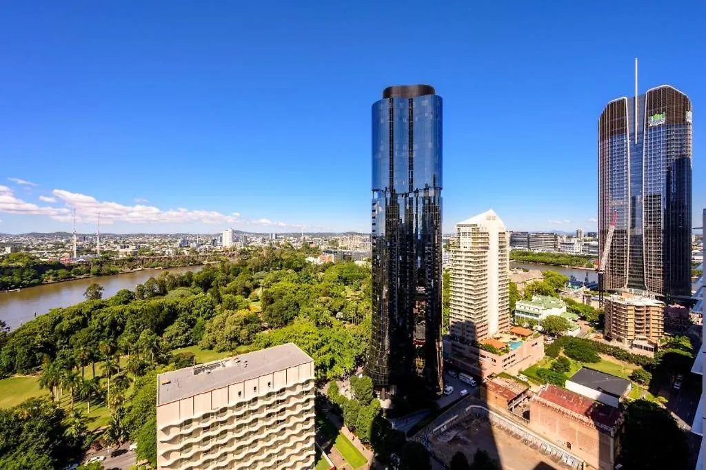 Urban Cbd Elegance With River&Botanic Garden Views 브리즈번 오스트레일리아